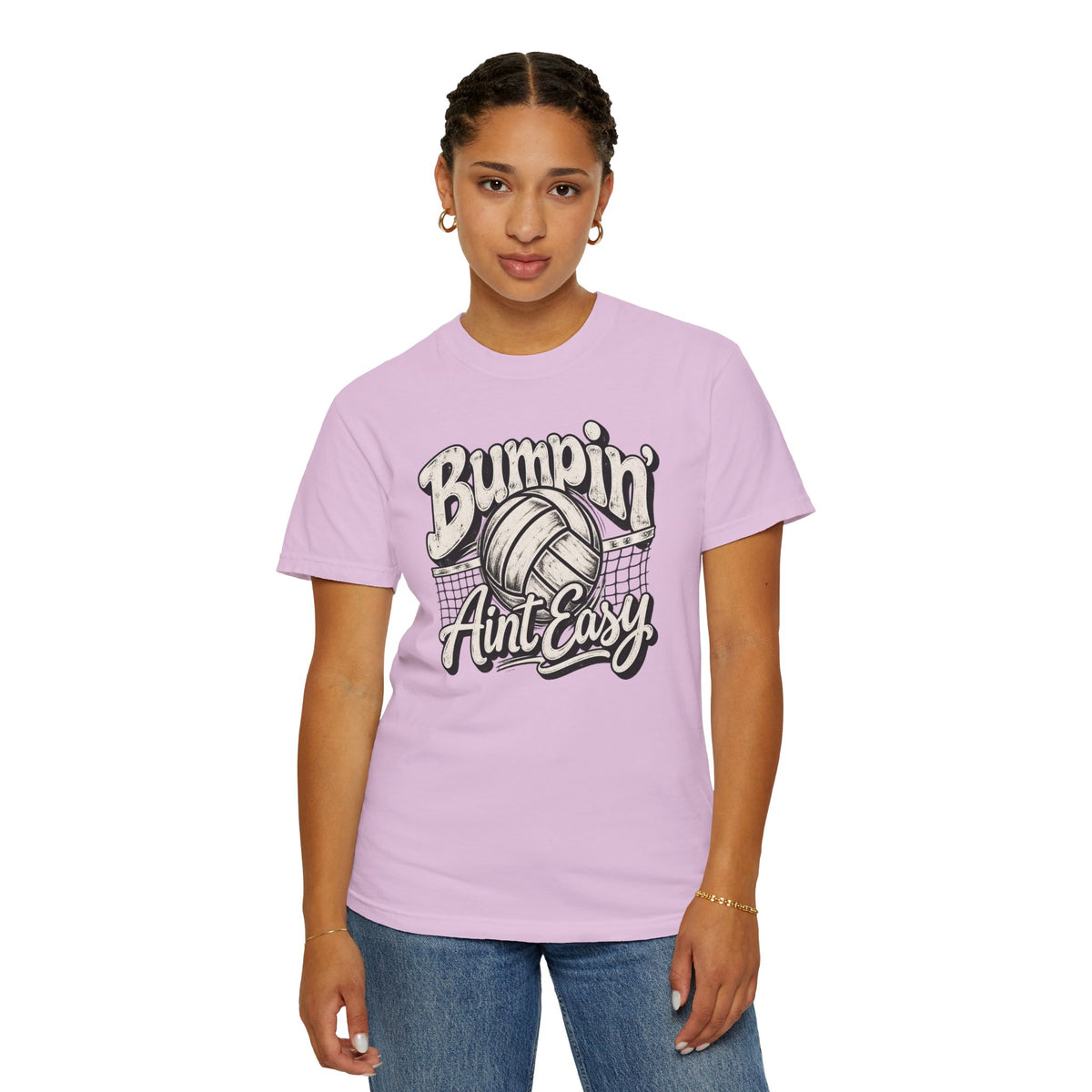 Bumpin' Ain't Easy Volleyball Tee