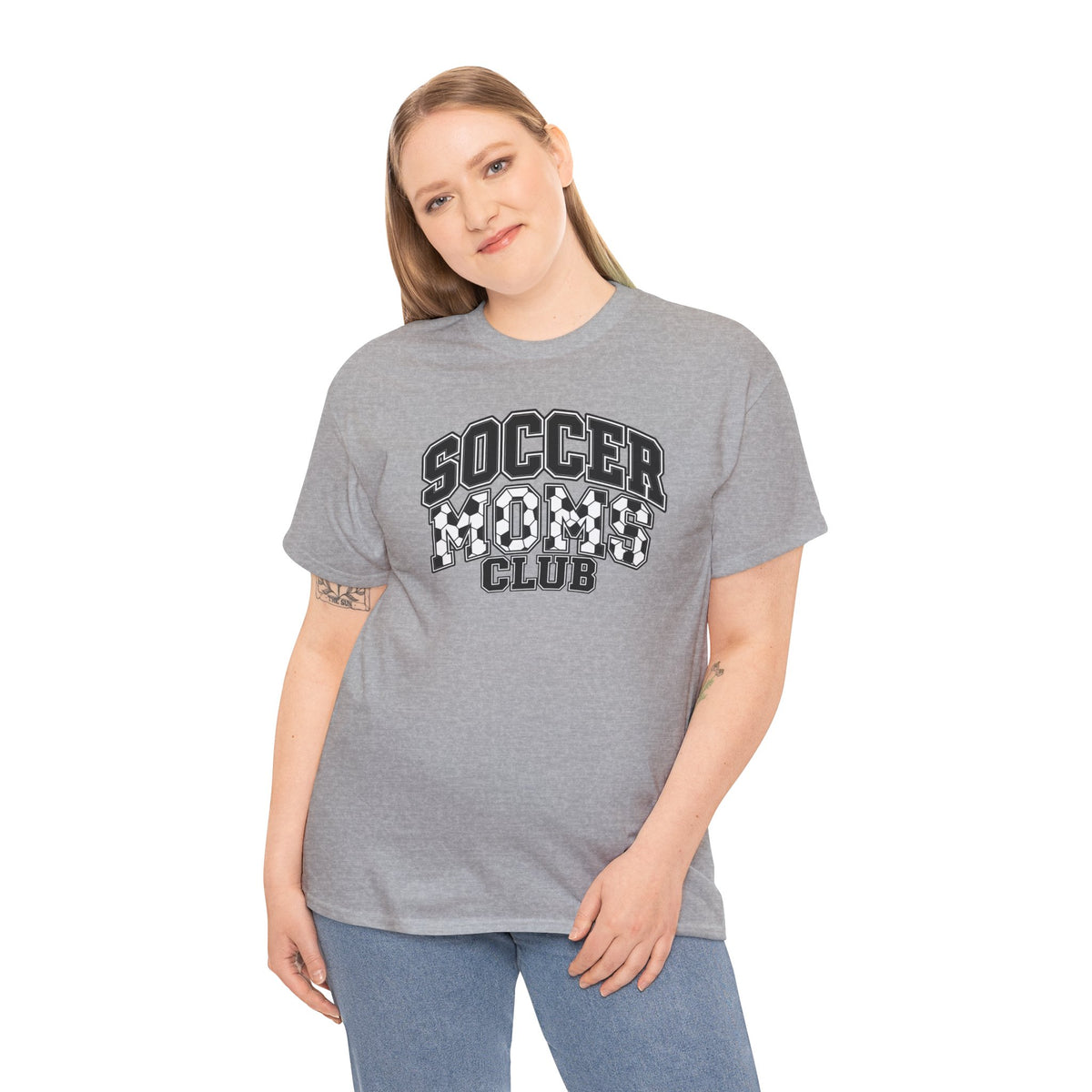 Soccer Mom Club T-Shirt — Retro Checkerboard Sports Tee