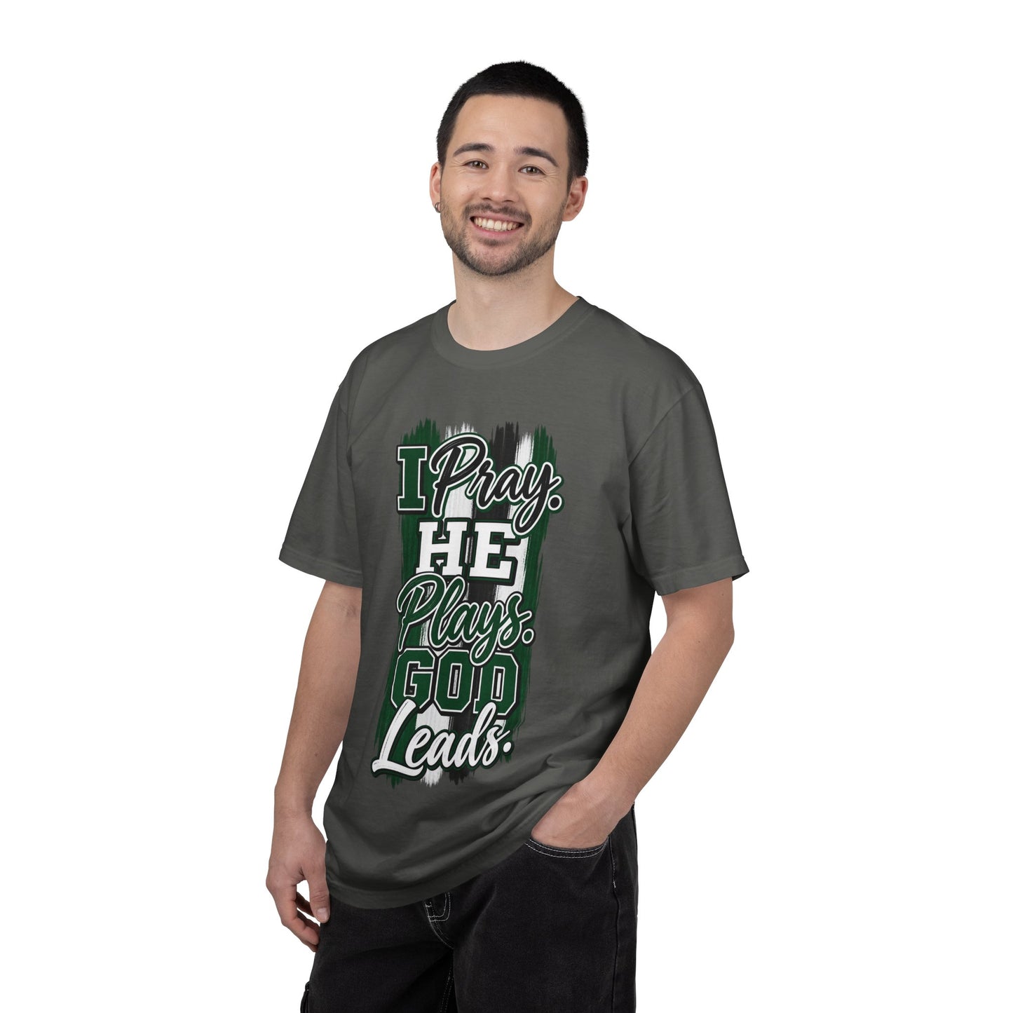 I Pray He Plays God Leads T-Shirt