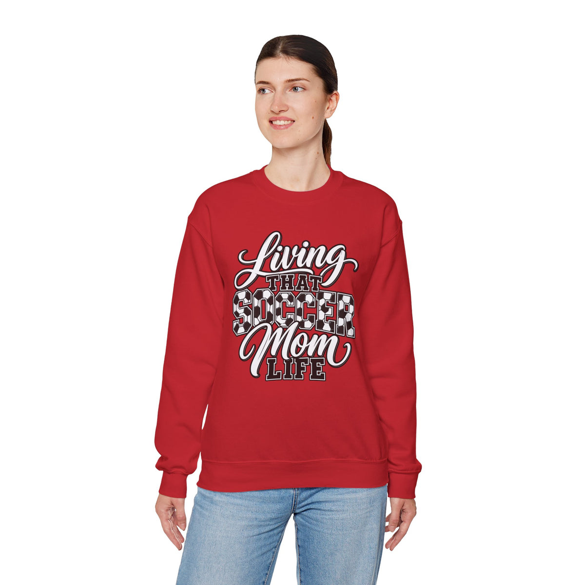 Living That Soccer Mom Life Sweatshirt