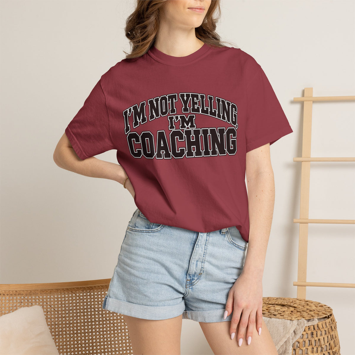 I'm Not Yelling I'm Coaching T-Shirt