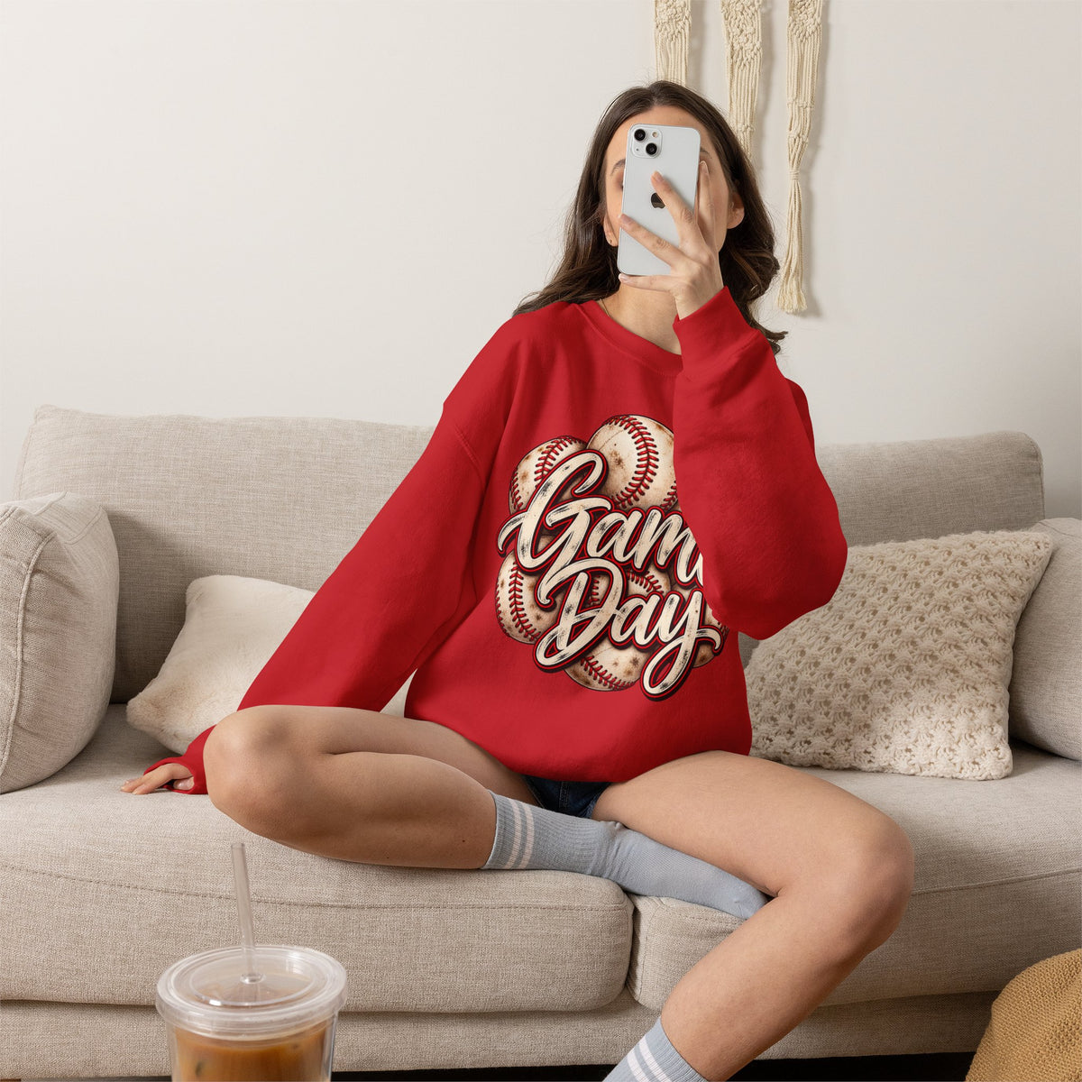 Game Day Baseball Sweatshirt