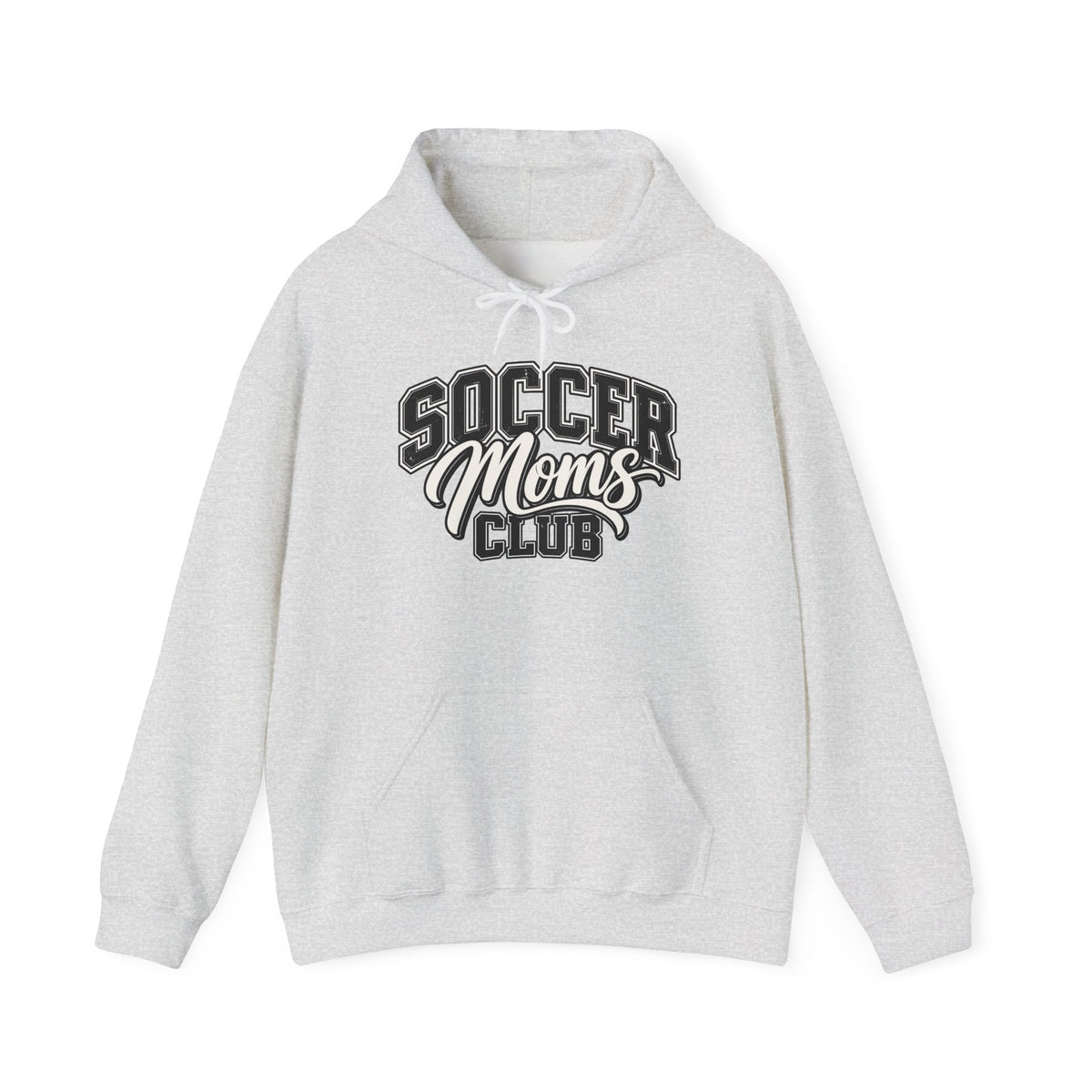 Soccer Moms Club Hoodie — Vintage Athletic Mom Pullover
