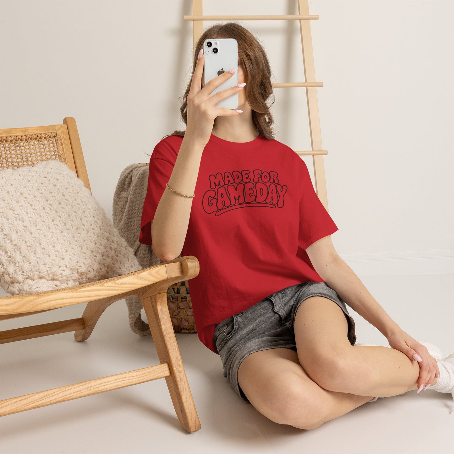 Made for Gameday Tee — Retro Sports Fan Graphic T‑Shirt