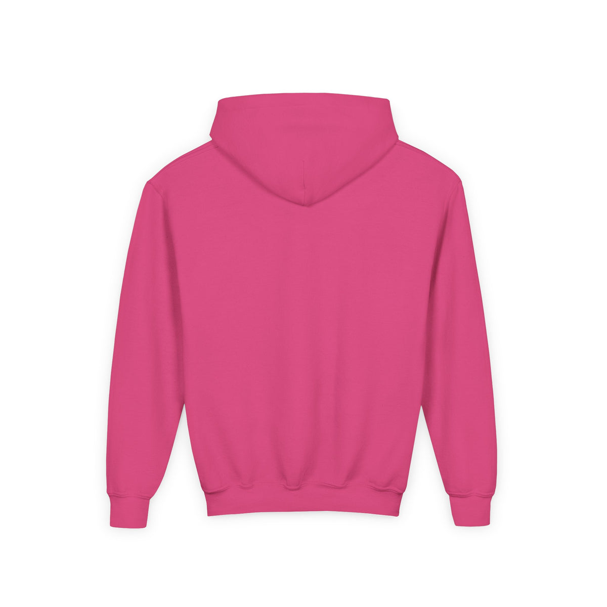 Youth Hoodie - "Diamonds Are A Girl's Best Friend" Softball Design (Pink Ribbon)
