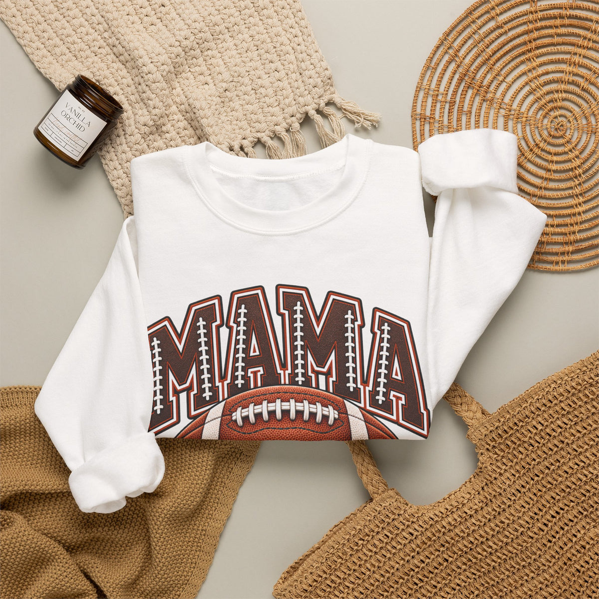 Mama Football Crewneck