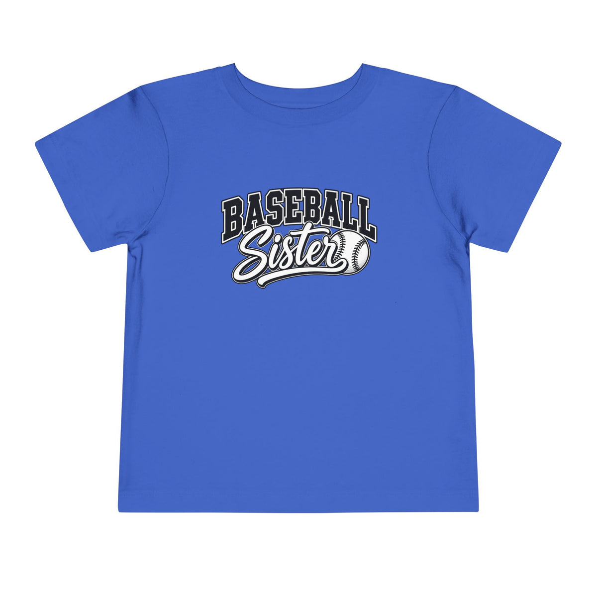 Baseball Sister Toddler Tee