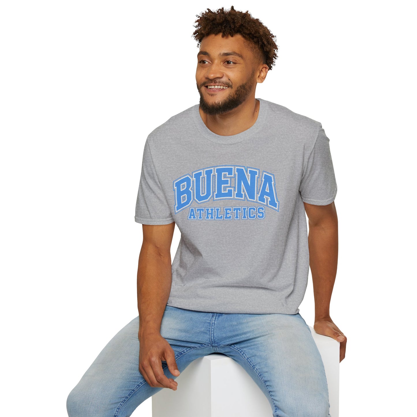 Buena Athletics T‑Shirt — Retro Collegiate Tee
