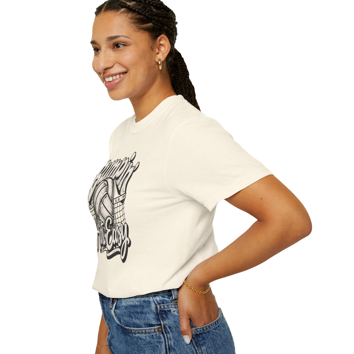 Bumpin' Ain't Easy Volleyball Tee