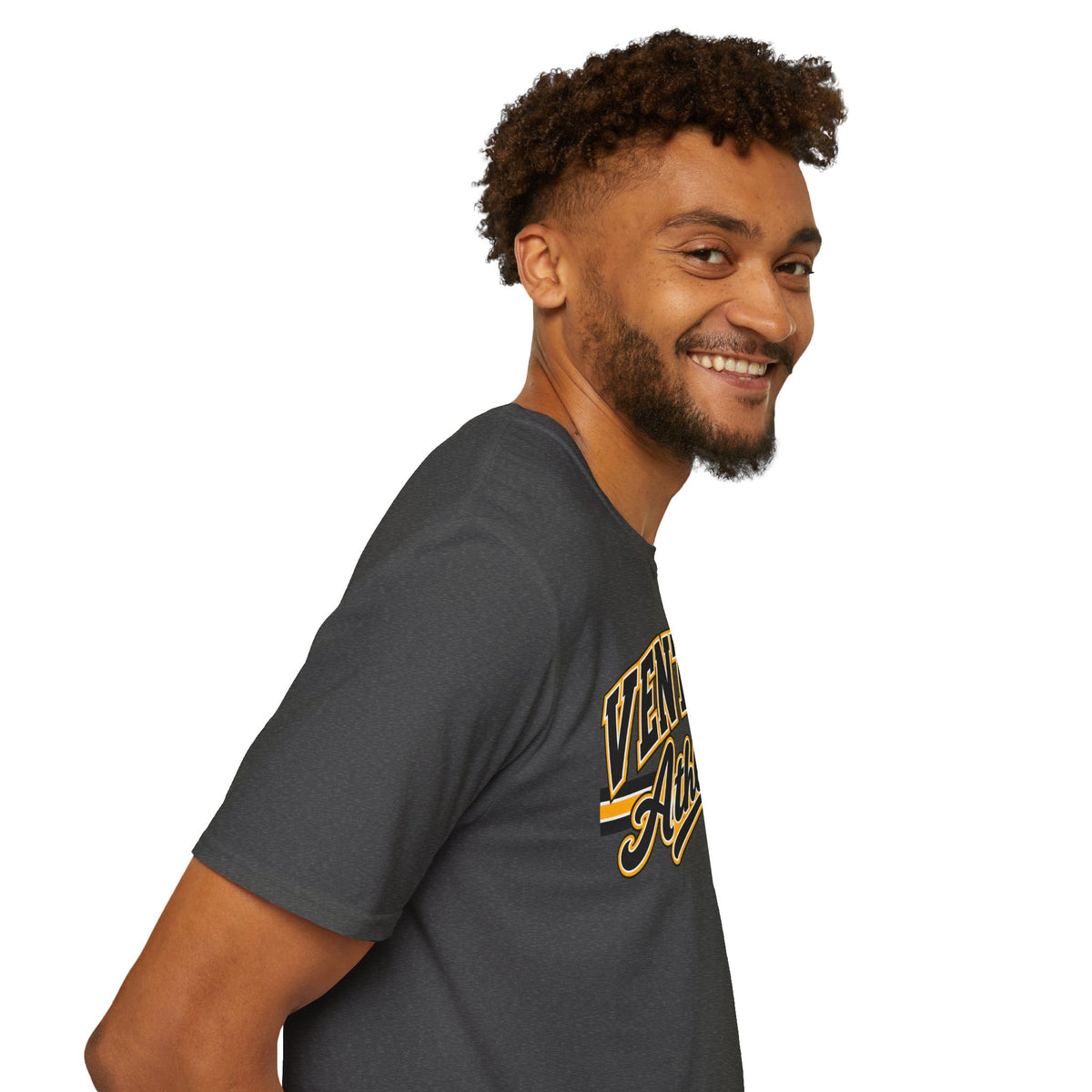 Ventura Athletics T-Shirt — Vintage Collegiate Crew Tee