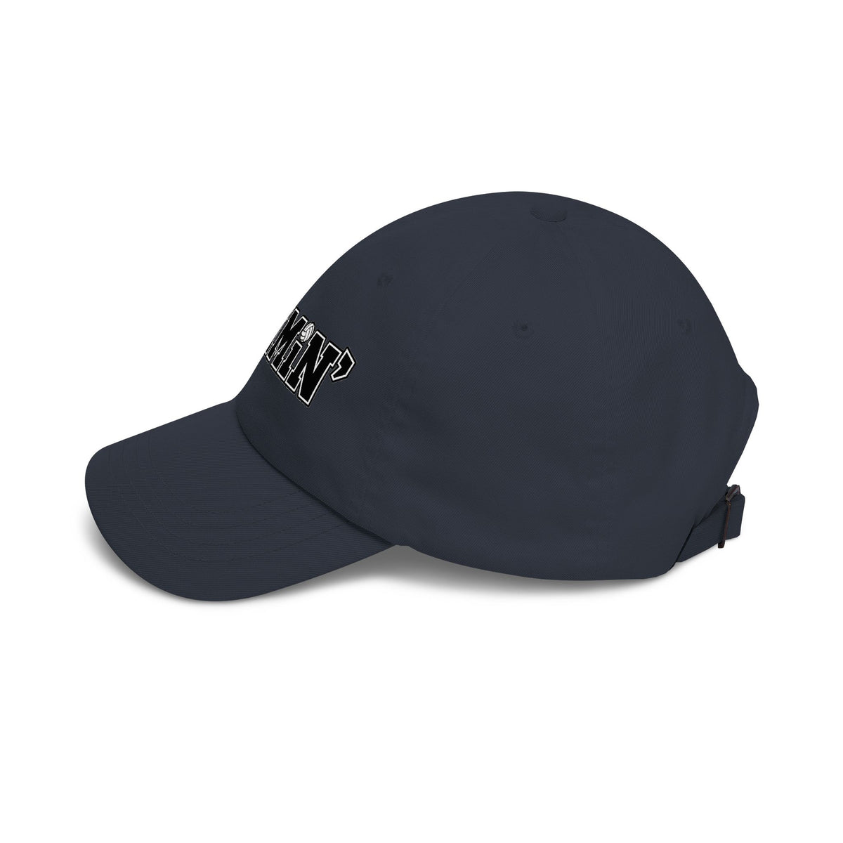 Mommin' Classic Dad Cap — Embroidered Casual Volleyball Hat for Moms