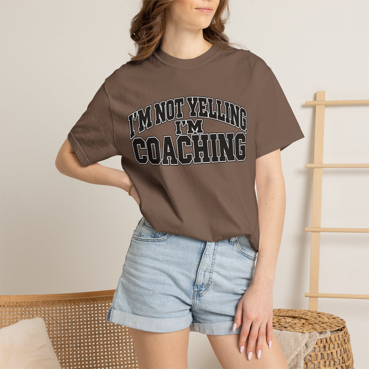 I'm Not Yelling I'm Coaching T-Shirt