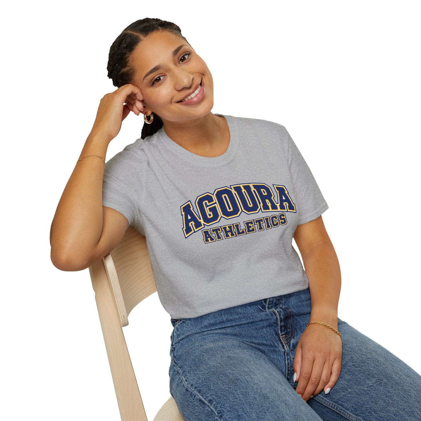 Agoura Athletics T-Shirt — Collegiate Varsity Logo Tee