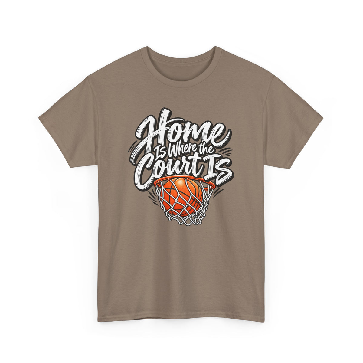 “Home Is Where the Court Is” Graphic Tee