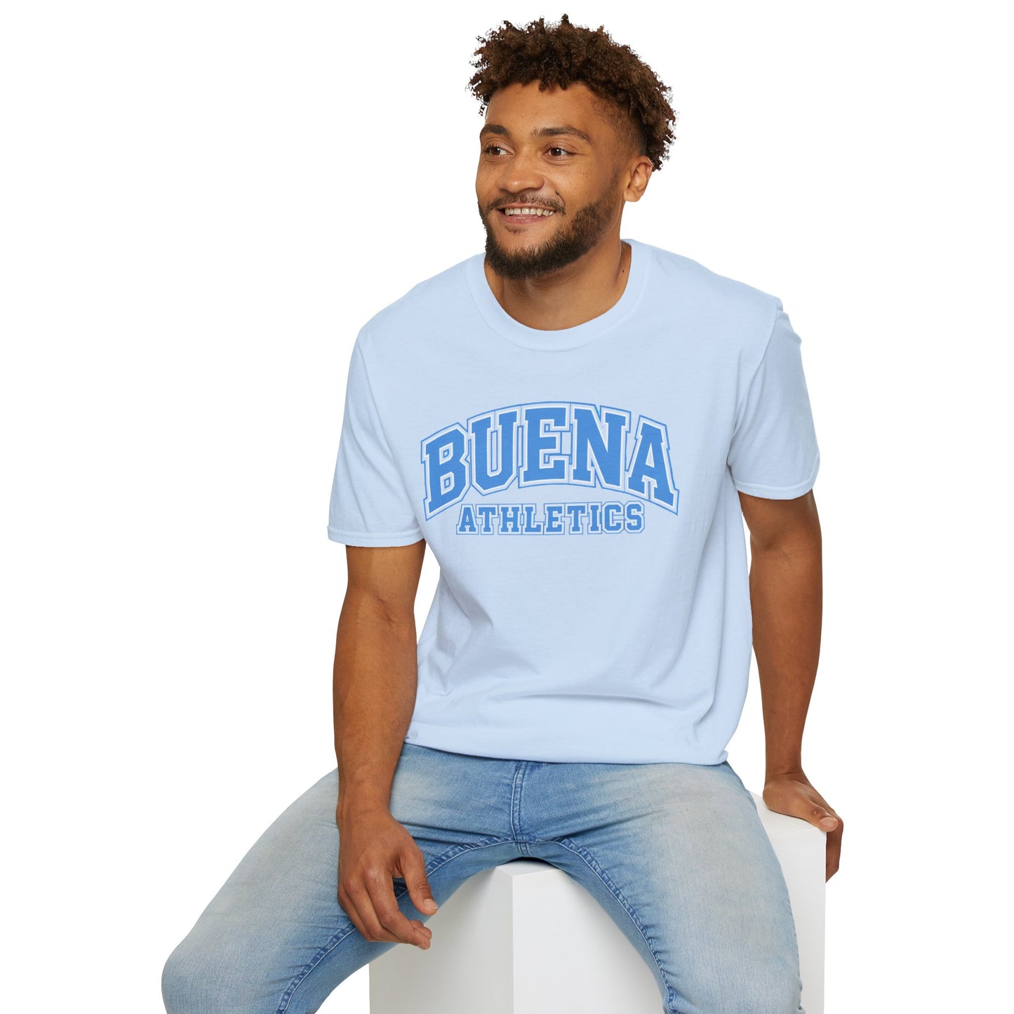 Buena Athletics T‑Shirt — Retro Collegiate Tee