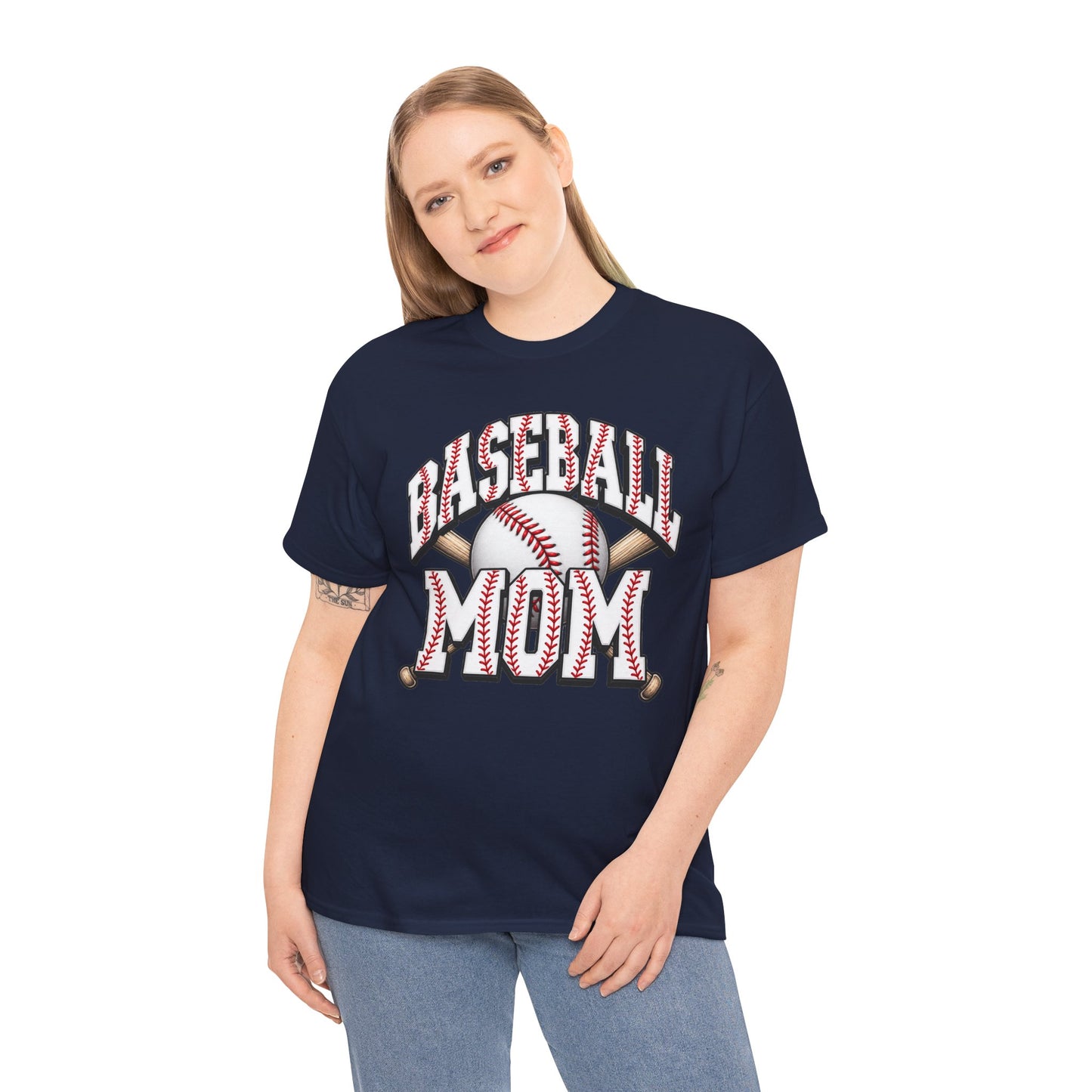 Baseball Mom T-Shirt – Retro Baseball Graphic Tee for Proud Moms
