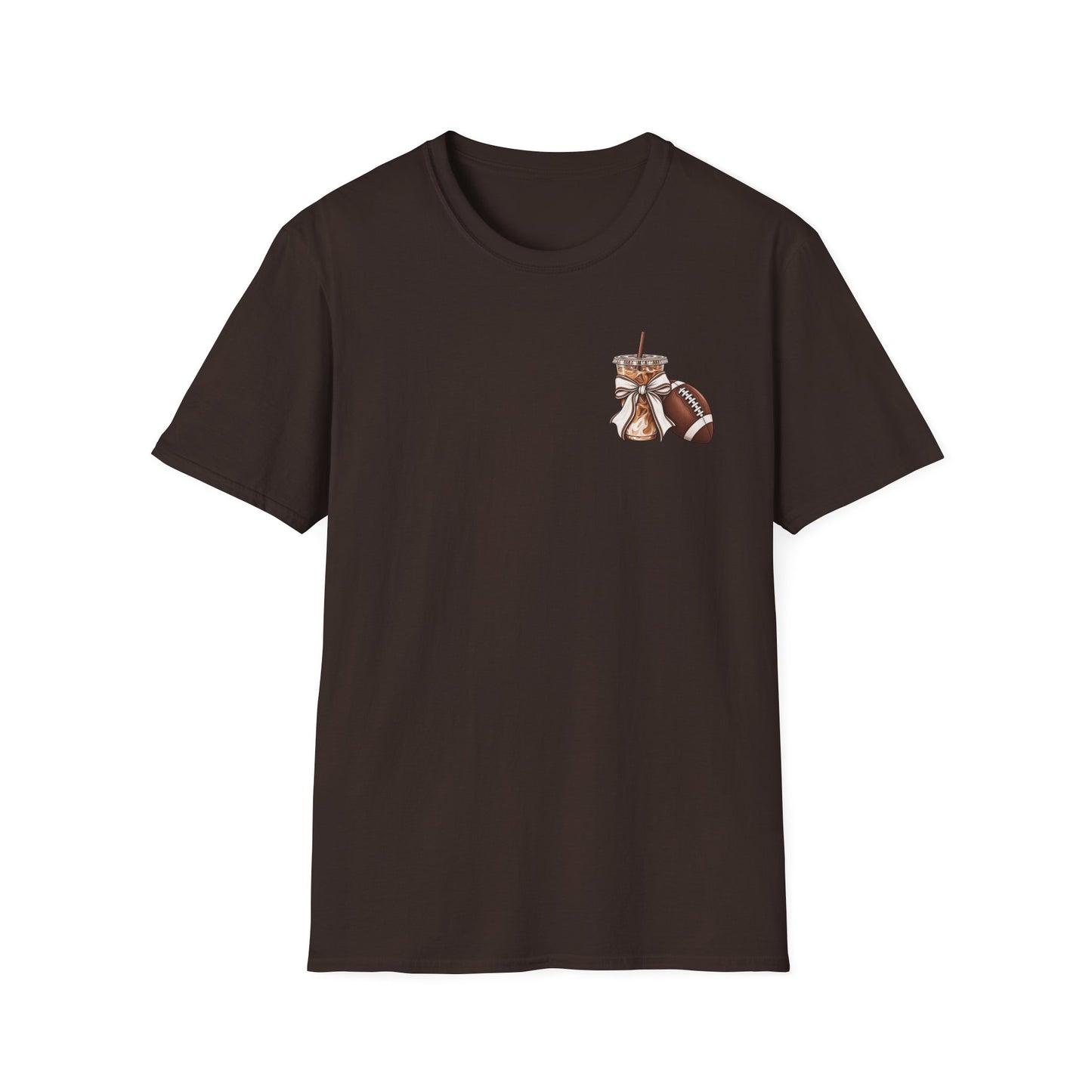 Football Mom Iced Coffee T-Shirt