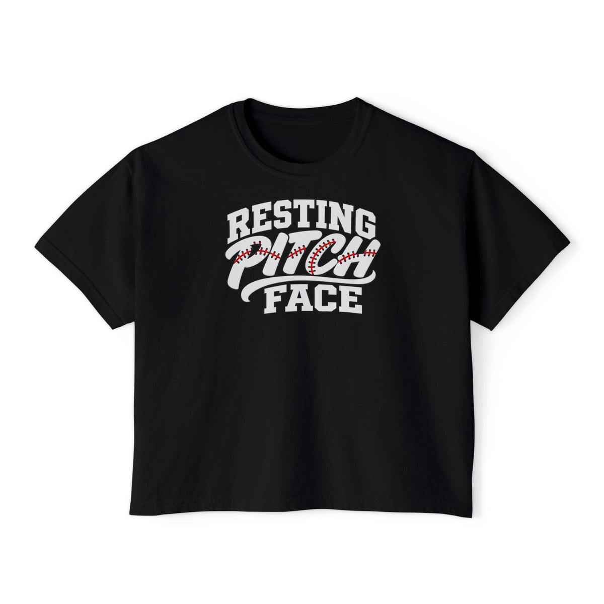 Resting Pitch Face Boxy Tee