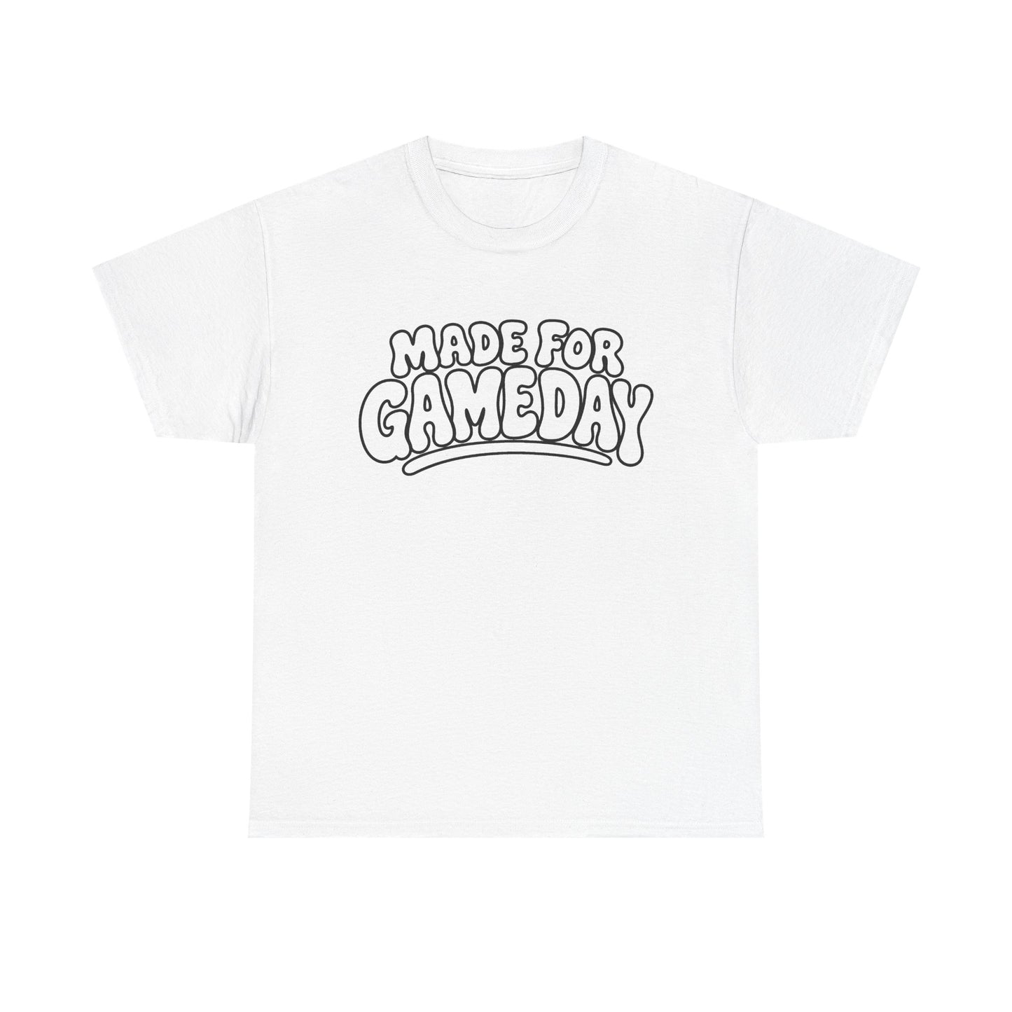 Made for Gameday Tee — Retro Sports Fan Graphic T‑Shirt