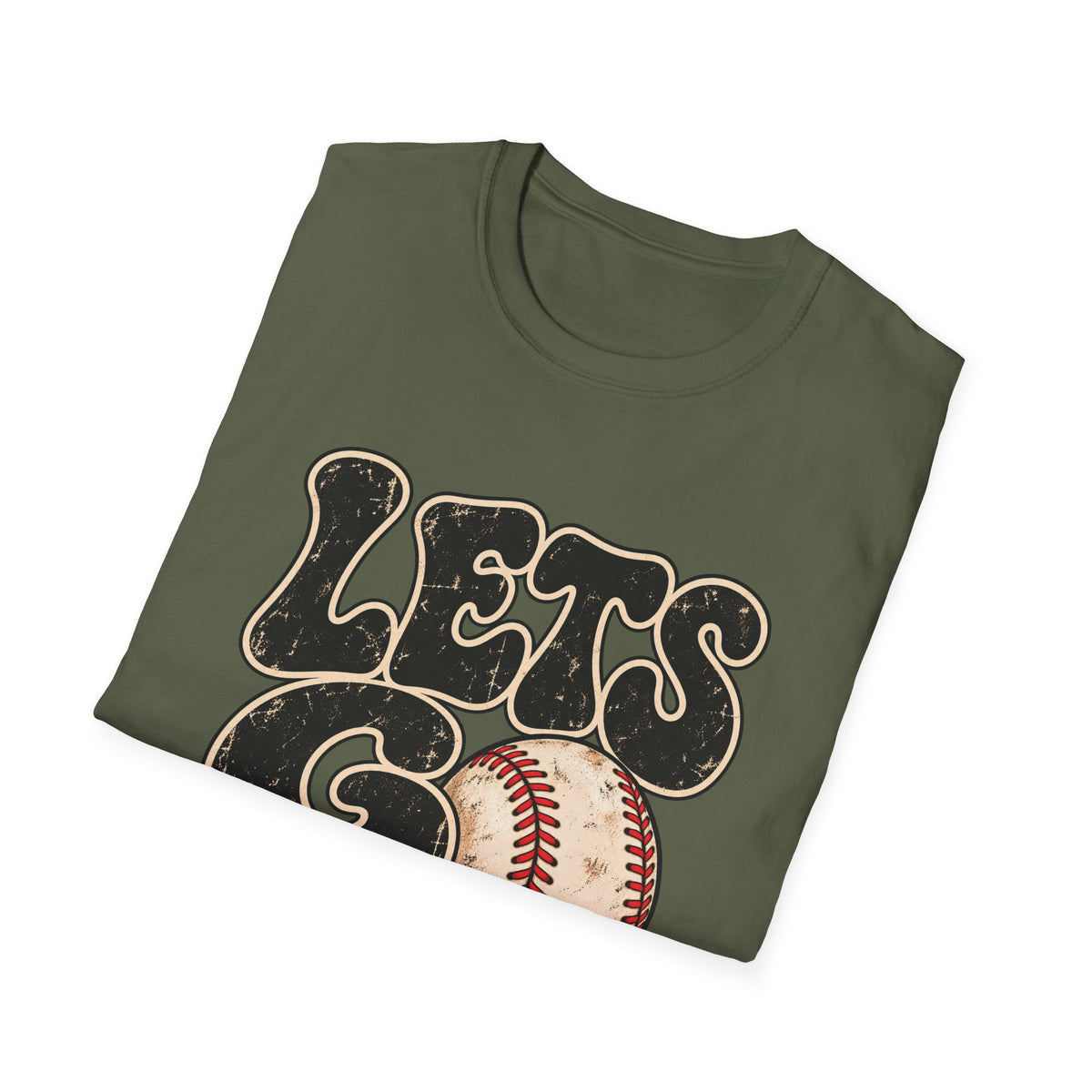 Lets Go Baseball Graphic T‑Shirt