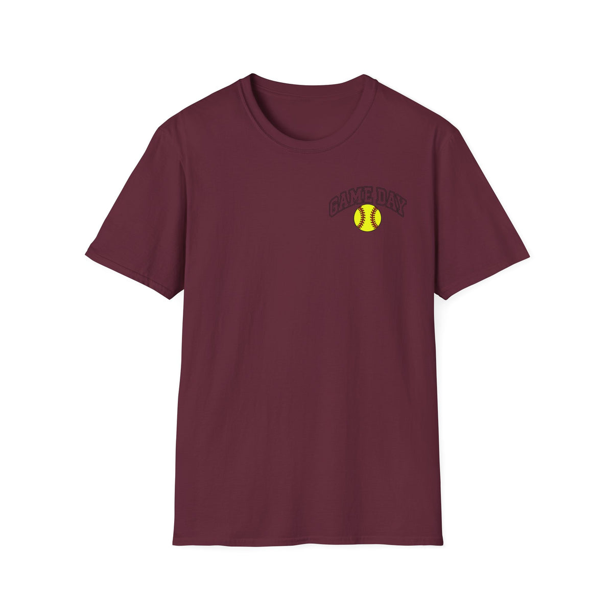 Game Day Softball T-Shirt — Womens/Mens Casual Sports Tee