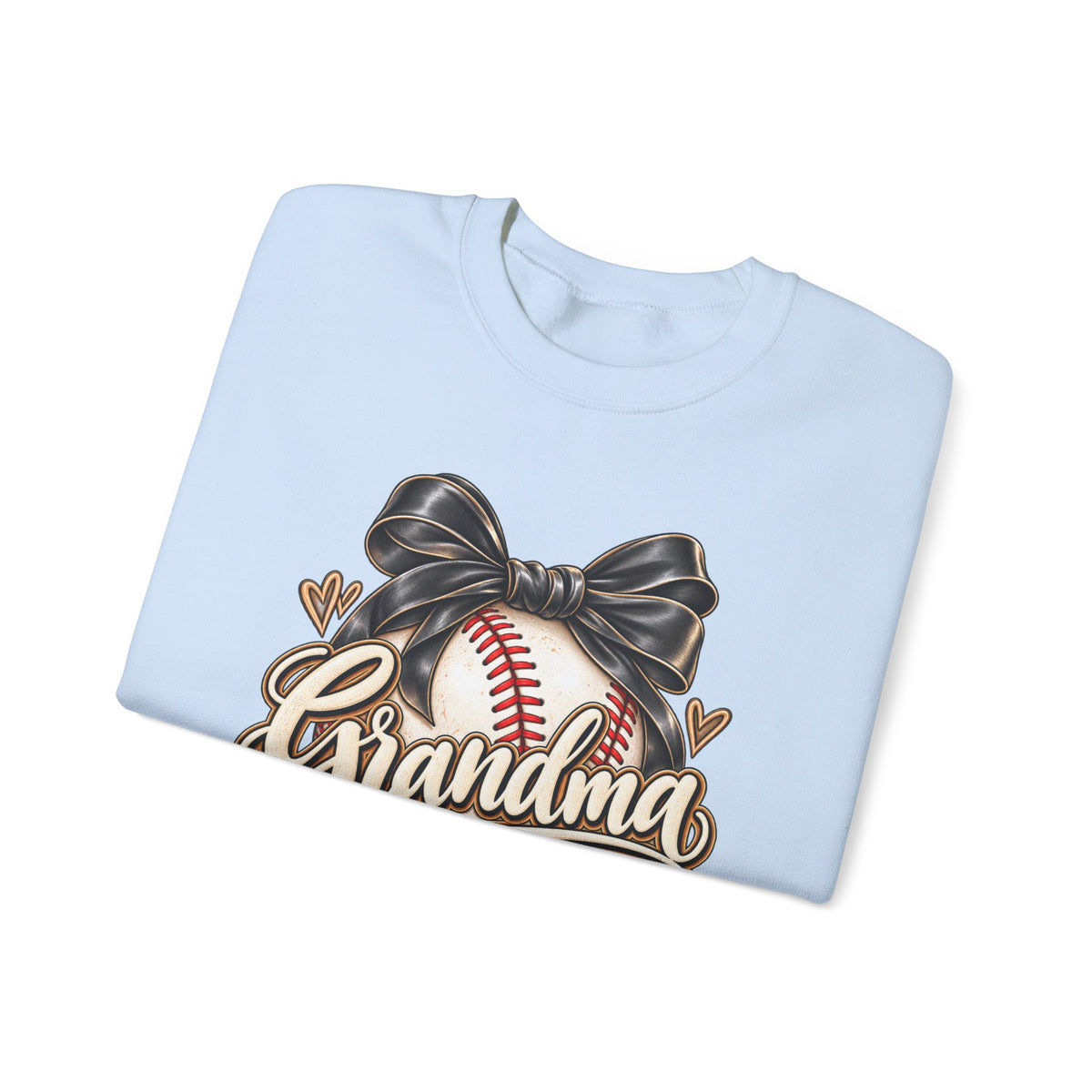 Grandma Loud and Proud Baseball Sweatshirt — Bow Softball Mom Gift