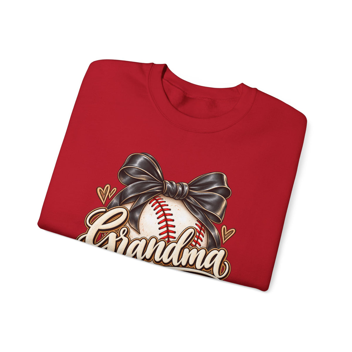 Grandma Loud and Proud Baseball Sweatshirt — Bow Softball Mom Gift