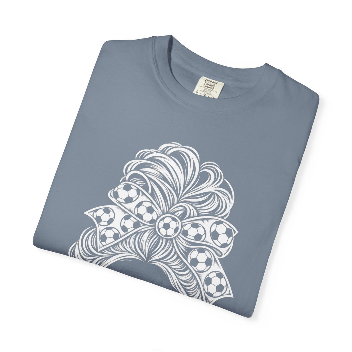 Messy Bun Mom Life T-Shirt — 'Ain't Nothin' But A Mom Thing' Soccer Graphic Tee