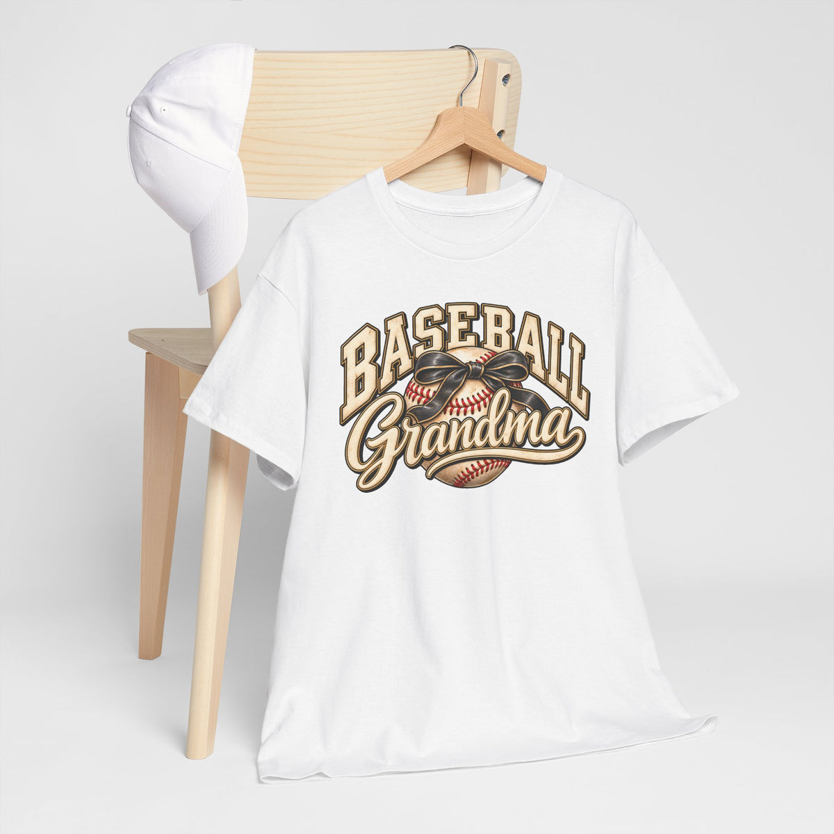 Baseball Grandma T-Shirt — Vintage Softball/Baseball Graphic Tee for Grandmothers