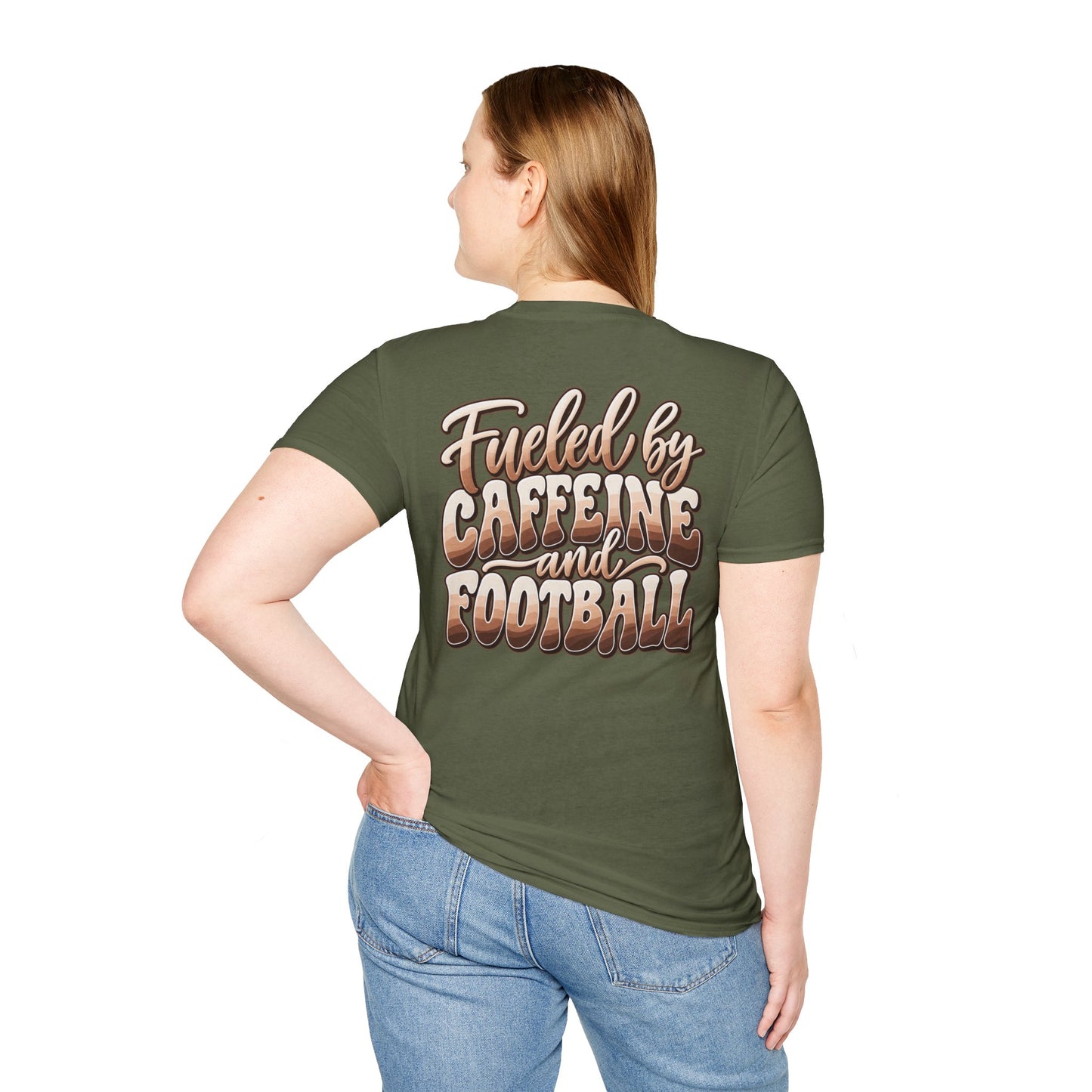 Football Mom Iced Coffee T-Shirt