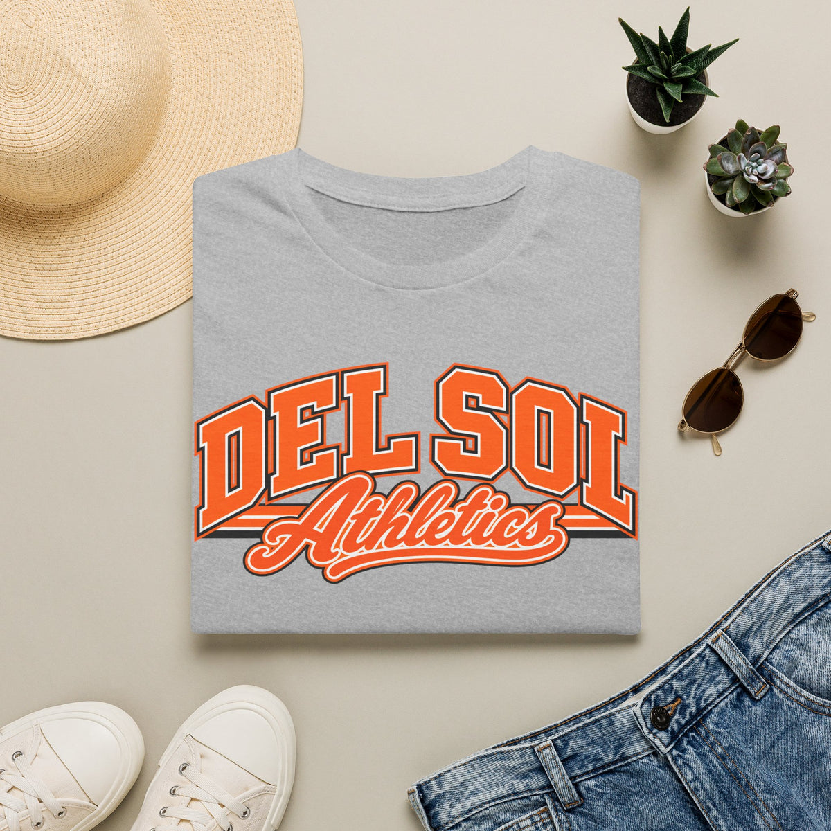 Del Sol Athletics T-Shirt — Vintage Collegiate Sport Tee