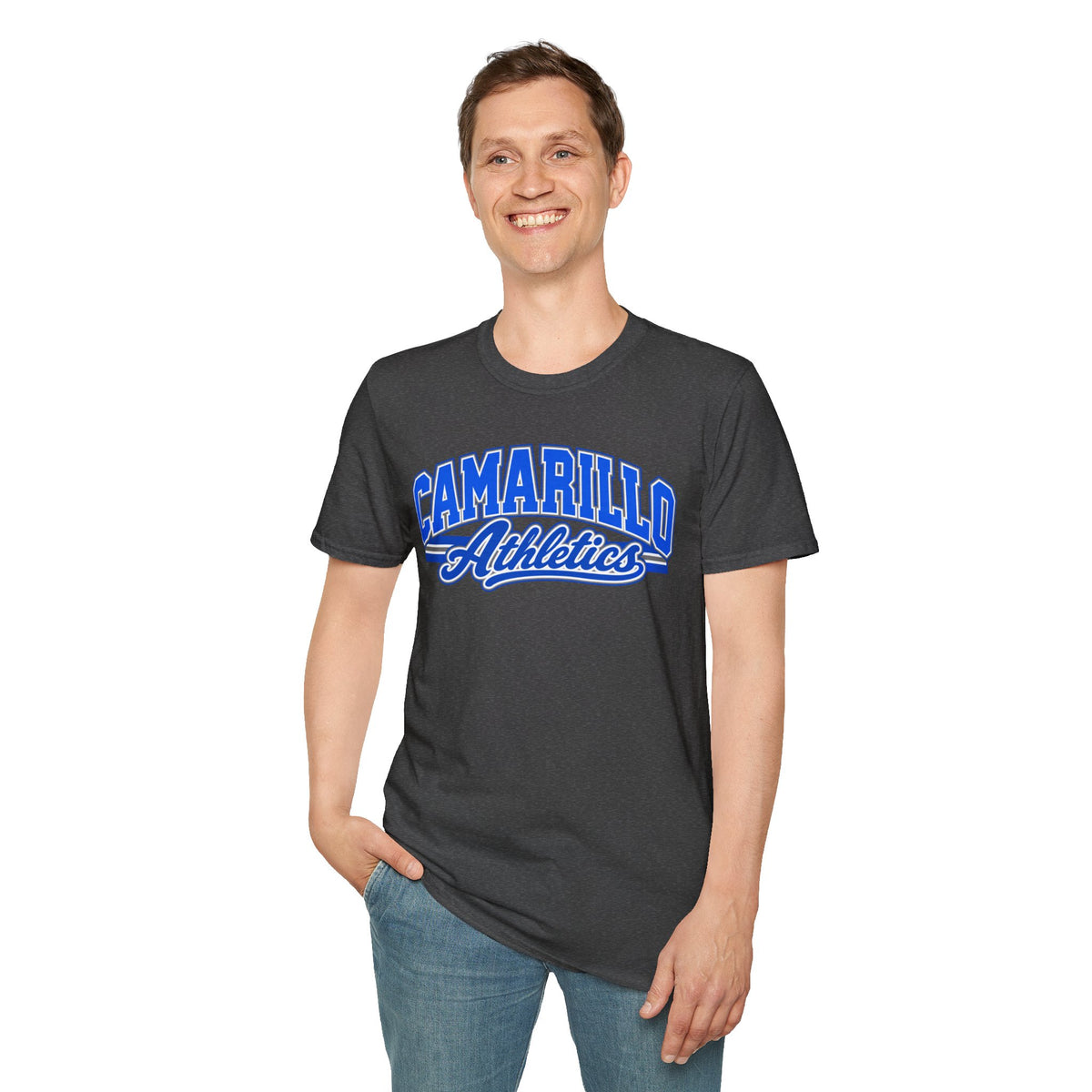 Camarillo Athletics T-Shirt — Classic Collegiate Crew Tee