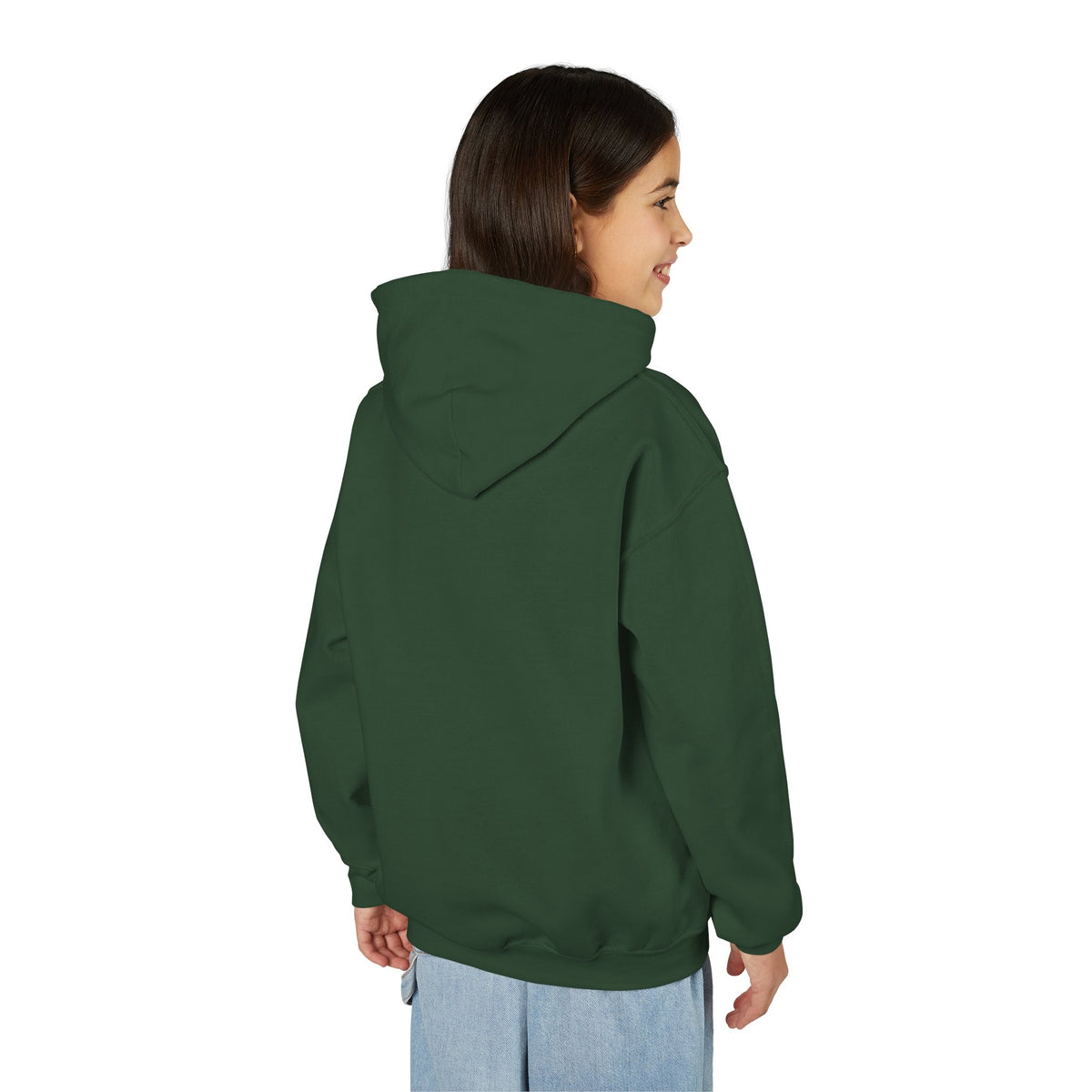 Youth Hoodie - "Diamonds Are A Girl's Best Friend" Softball Design (Pink Ribbon)
