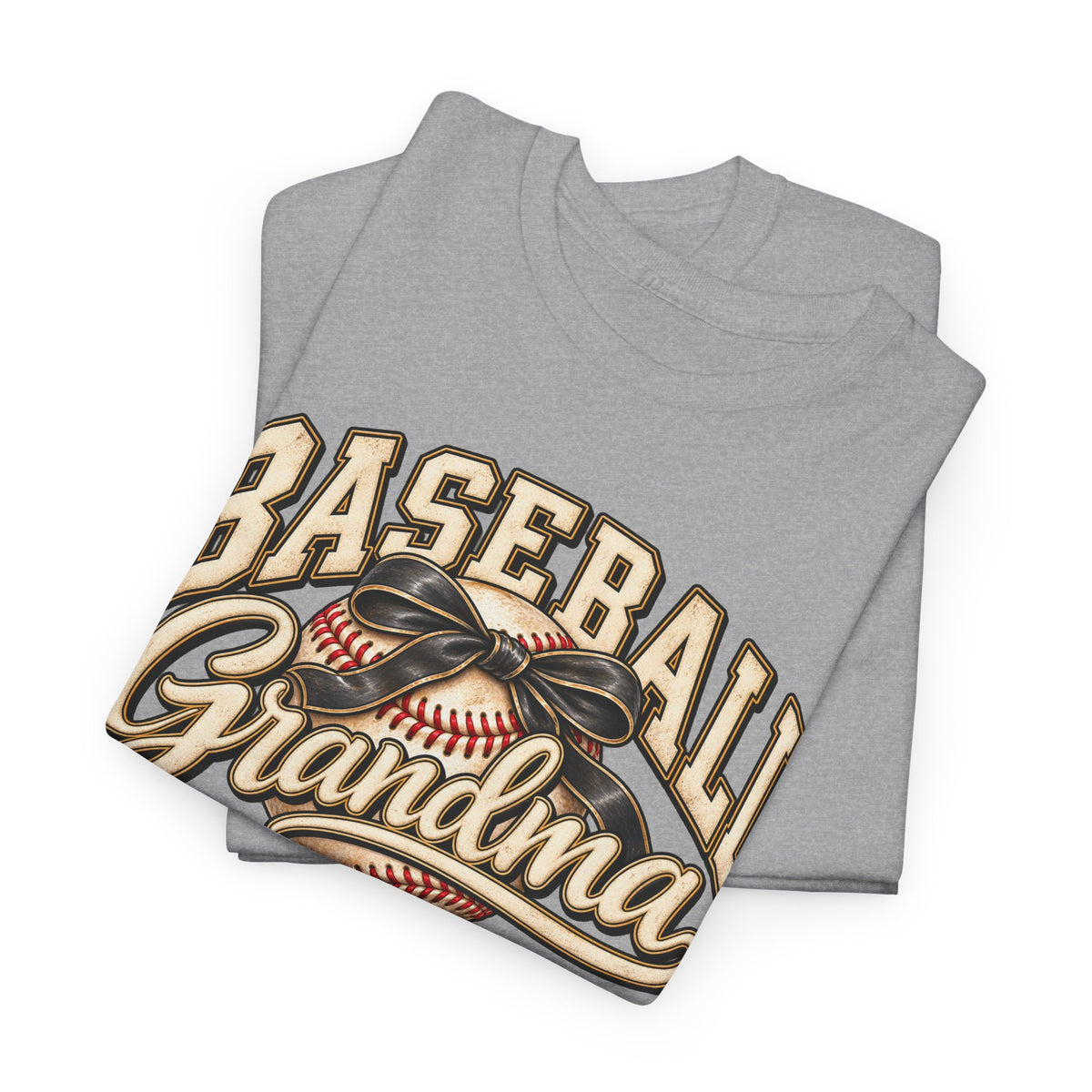 Baseball Grandma T-Shirt — Vintage Softball/Baseball Graphic Tee for Grandmothers