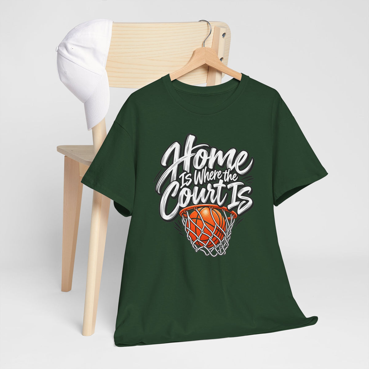 “Home Is Where the Court Is” Graphic Tee