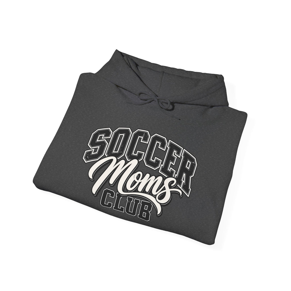 Soccer Moms Club Hoodie — Vintage Athletic Mom Pullover