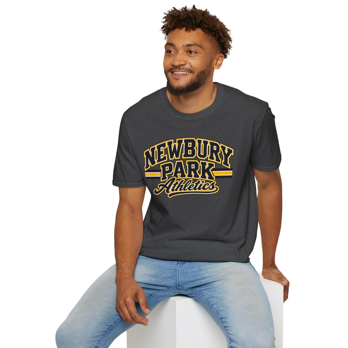Newbury Park Athletics T‑Shirt — Vintage Collegiate Sports Tee