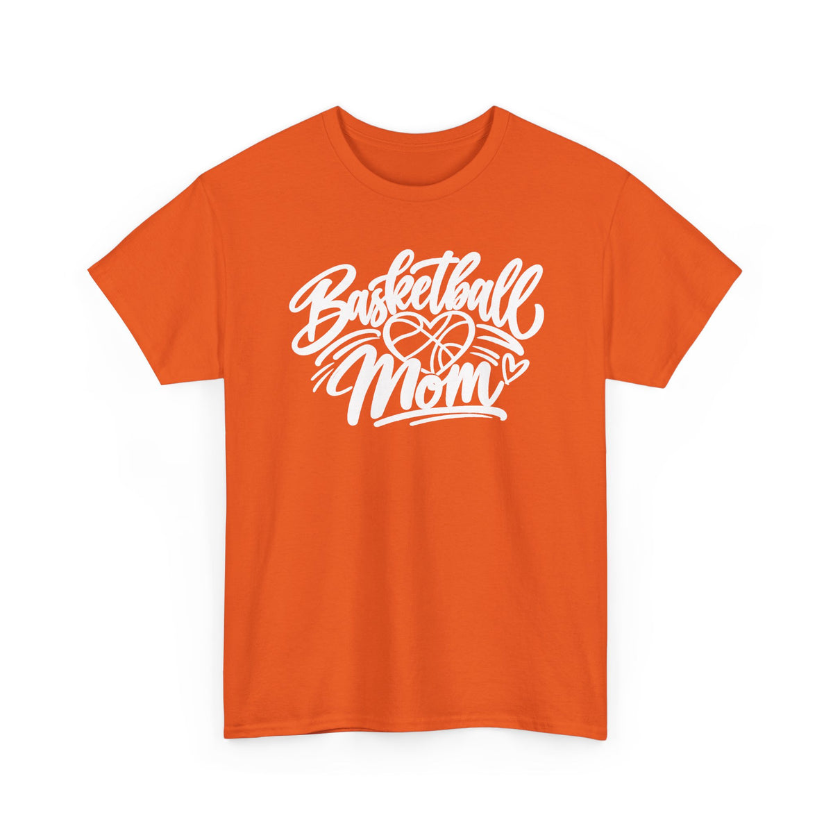 Basketball Mom T-Shirt — Script Logo Tee for Proud Coaches & Fans