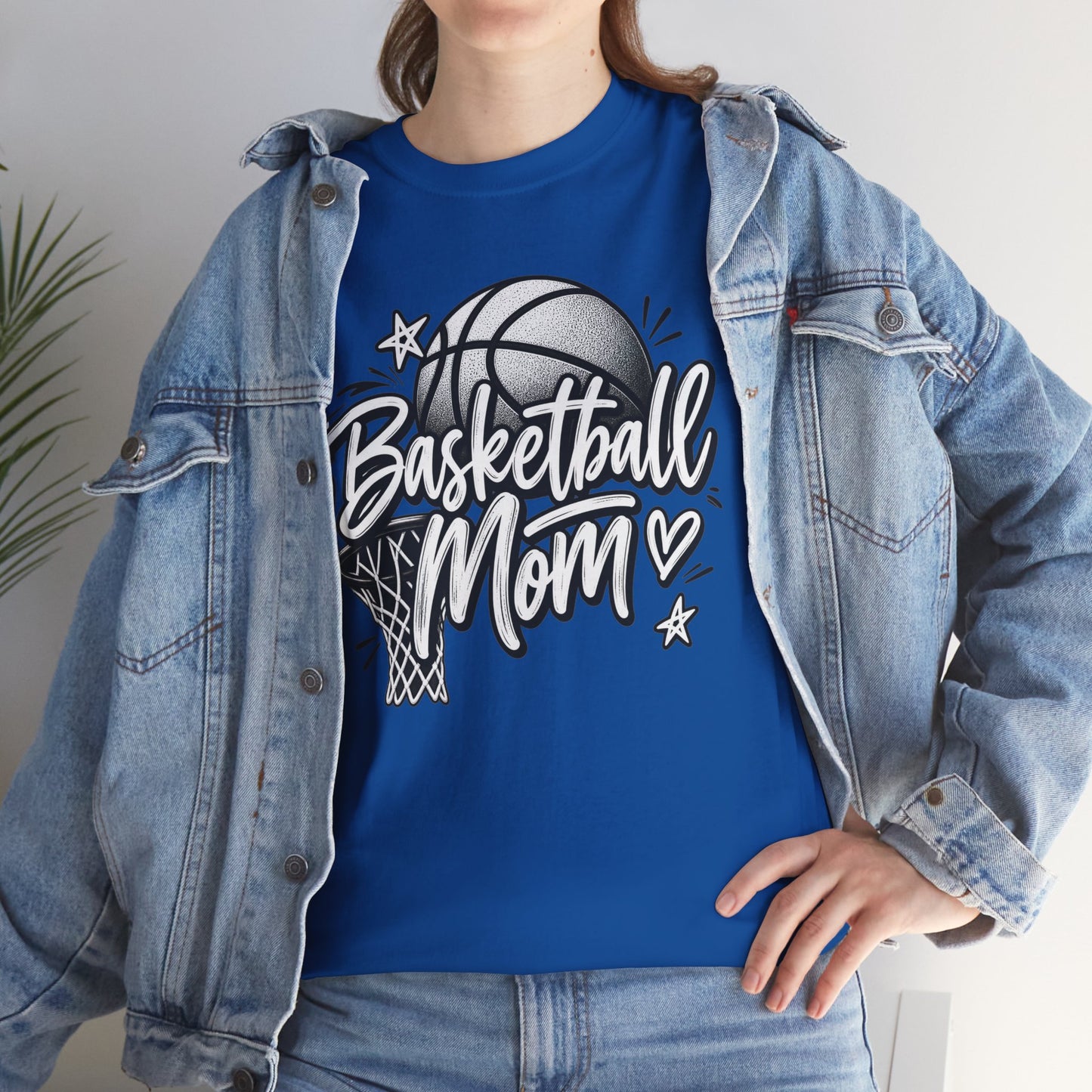 Basketball Mom T-Shirt — Graphic Sports Mom Tee