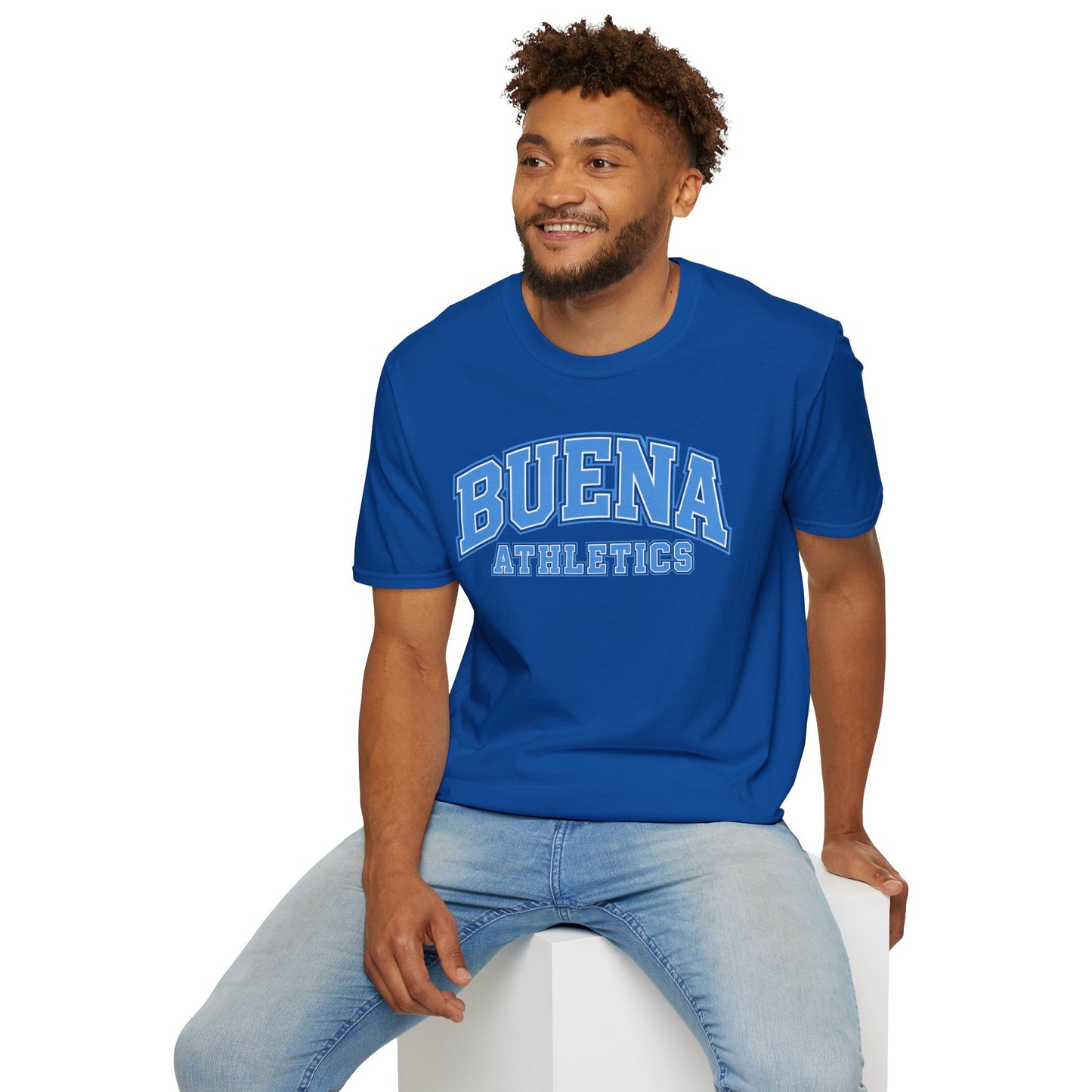 Buena Athletics T‑Shirt — Retro Collegiate Tee
