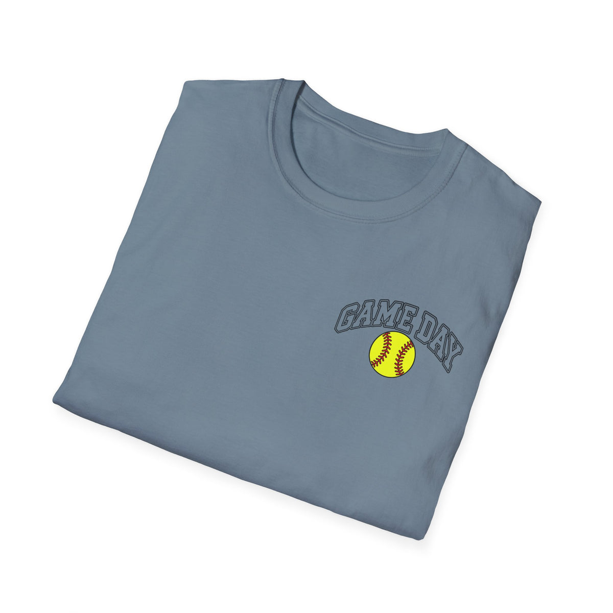 Game Day Softball T-Shirt — Womens/Mens Casual Sports Tee
