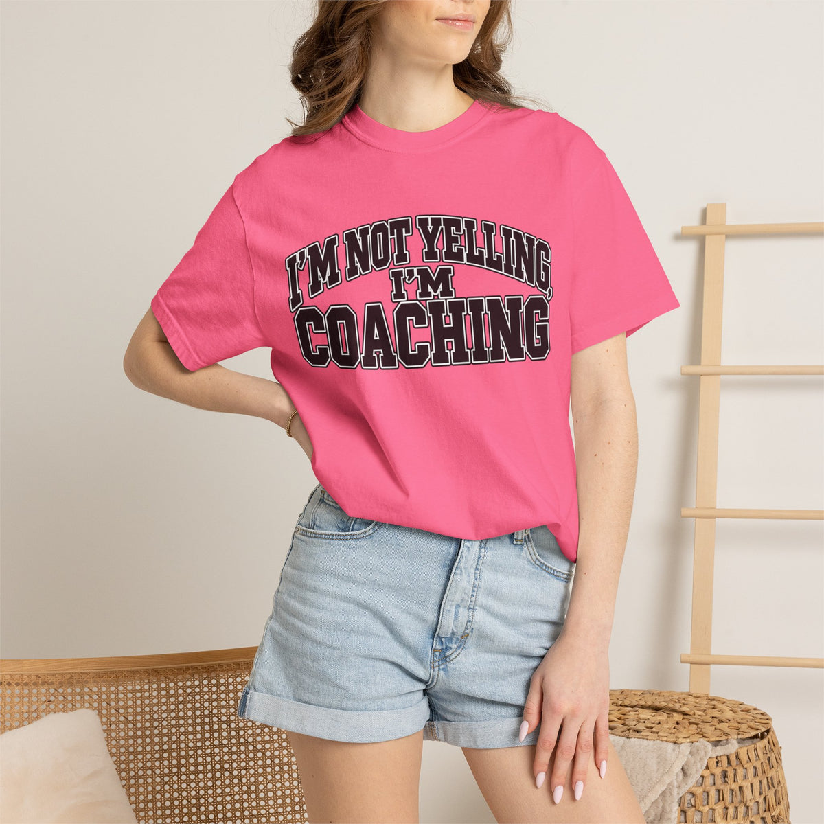 I'm Not Yelling I'm Coaching T-Shirt