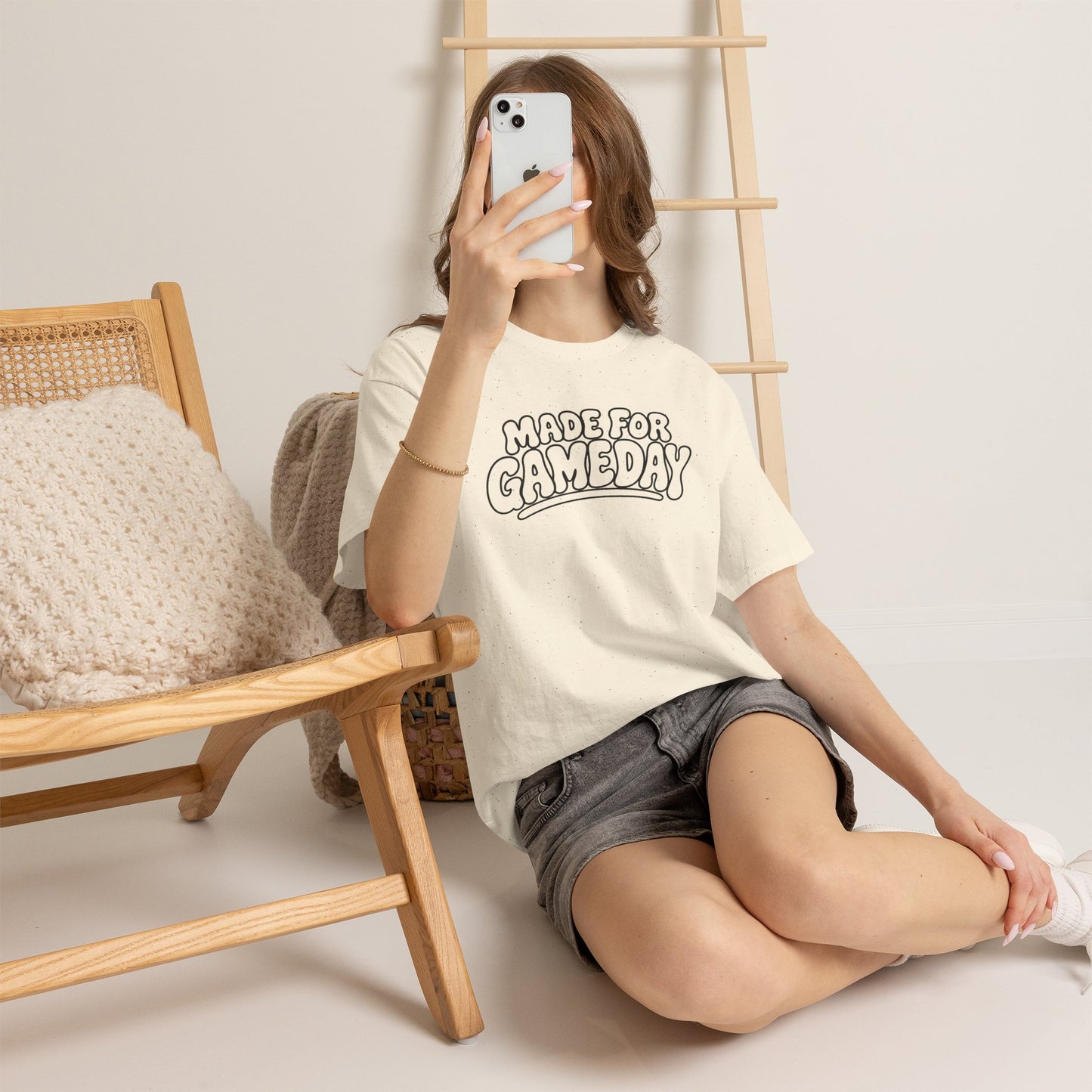 Made for Gameday Tee — Retro Sports Fan Graphic T‑Shirt
