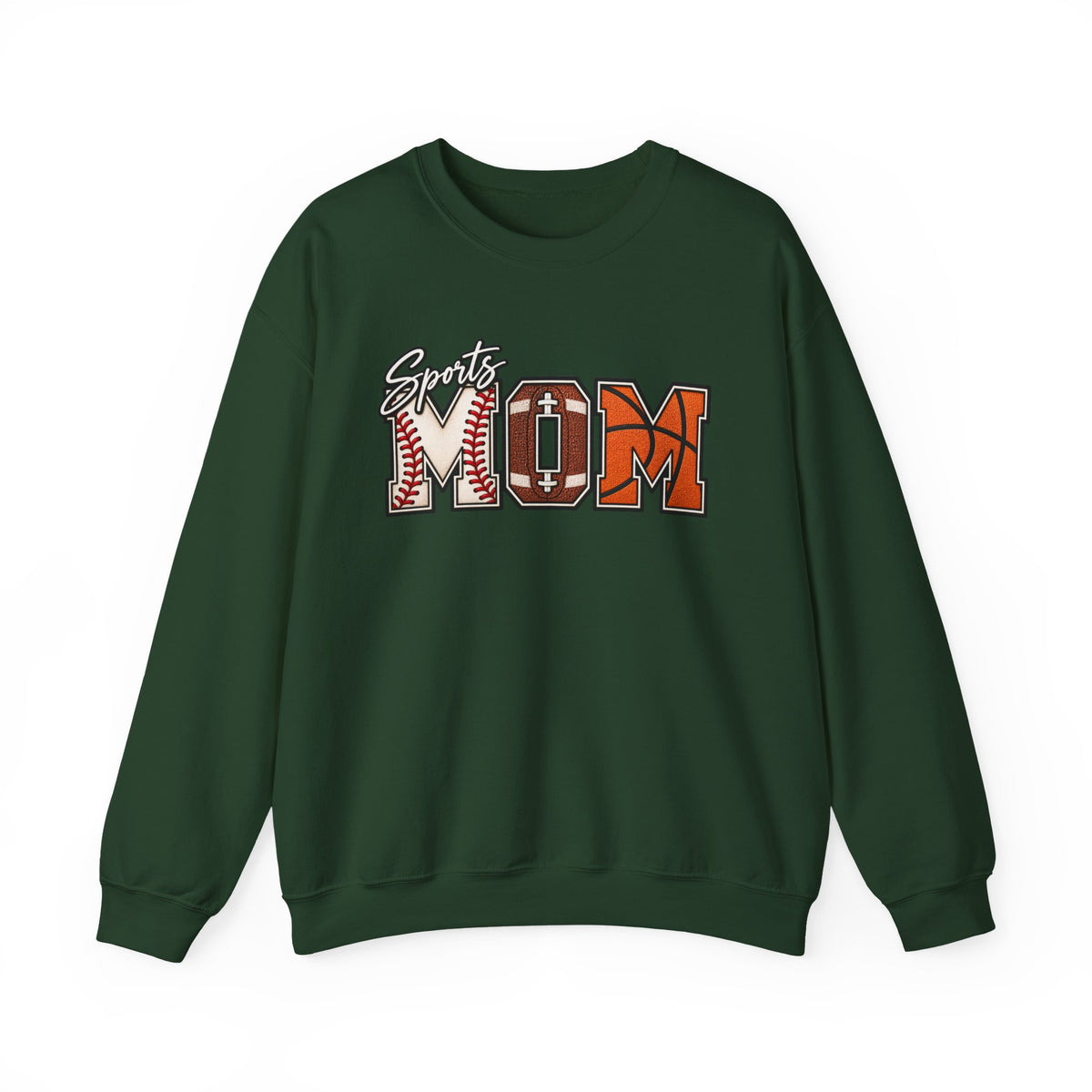 Sports Mom Crewneck Sweatshirt – Athletic Mom Graphic Pullover