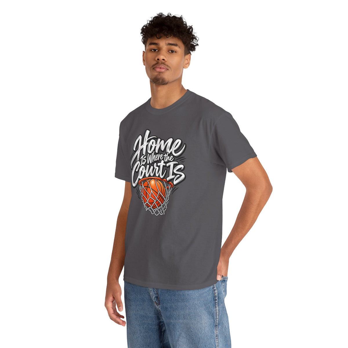 “Home Is Where the Court Is” Graphic Tee