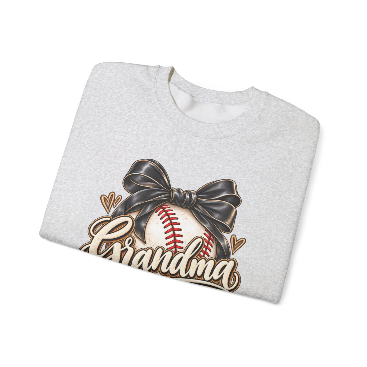 Grandma Loud and Proud Baseball Sweatshirt — Bow Softball Mom Gift