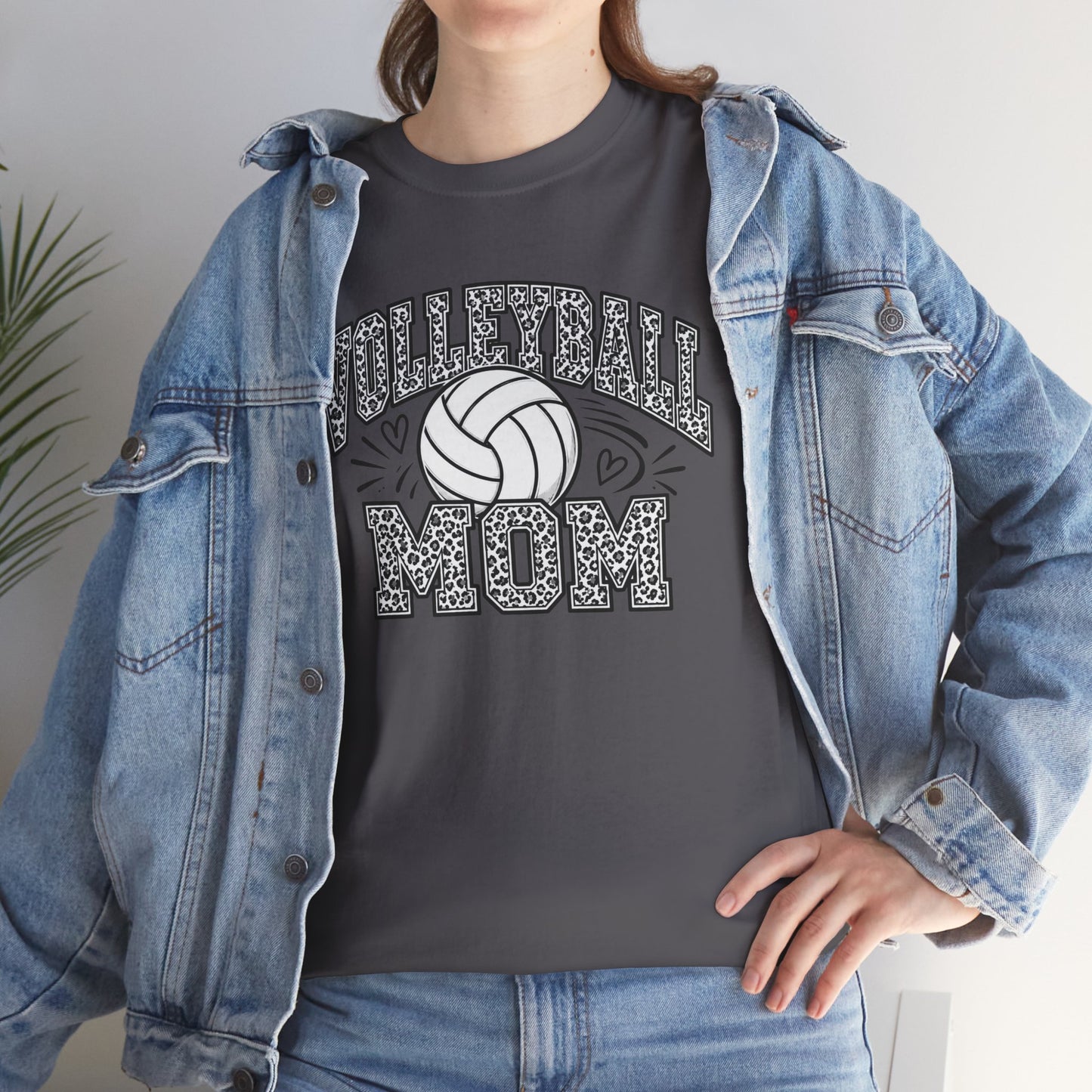 Volleyball Mom T-Shirt — Retro Volleyball Graphic Tee for Proud Moms