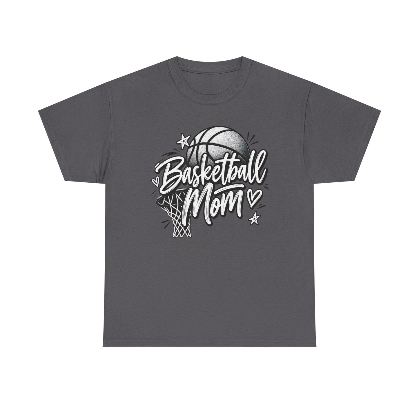 Basketball Mom T-Shirt — Graphic Sports Mom Tee