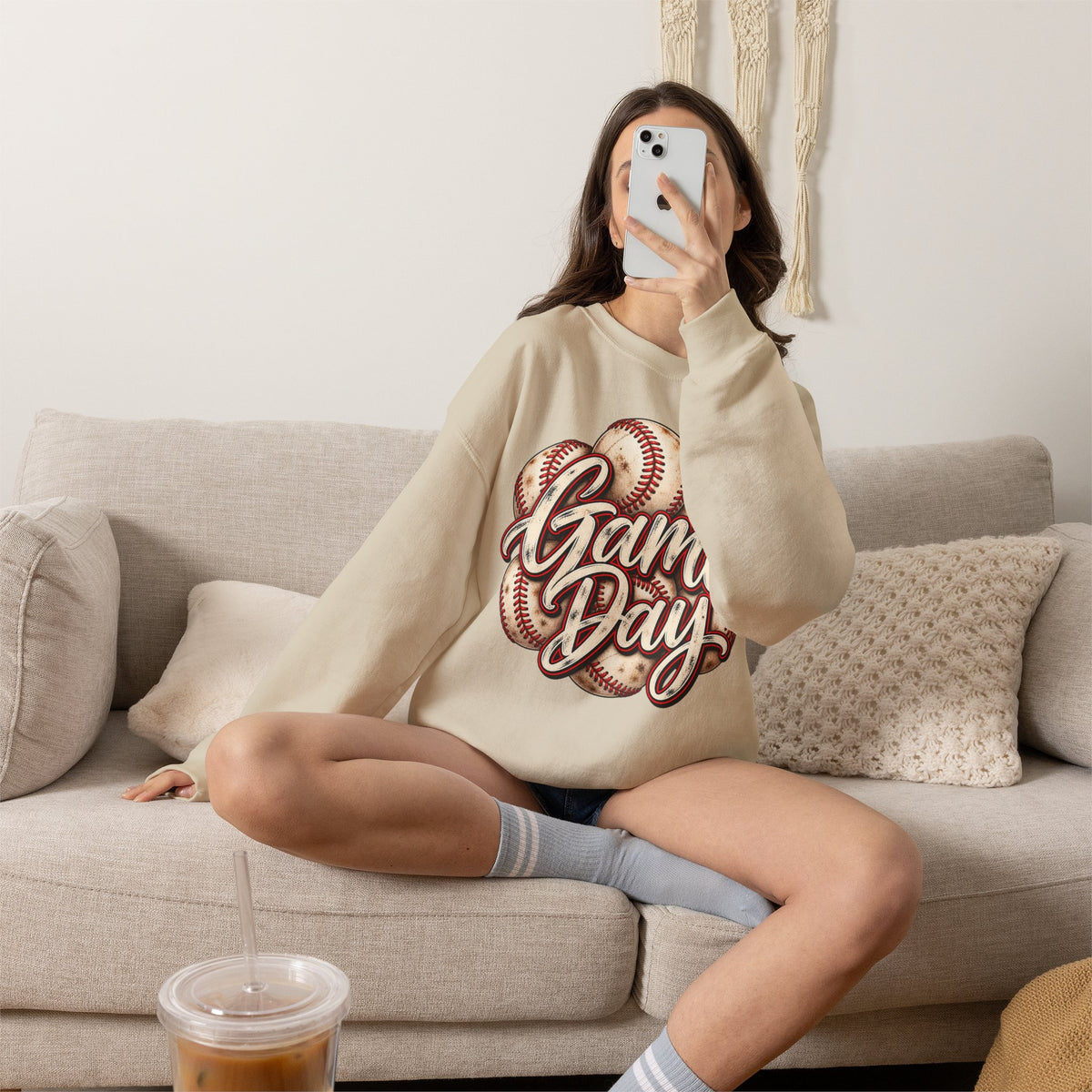 Game Day Baseball Sweatshirt