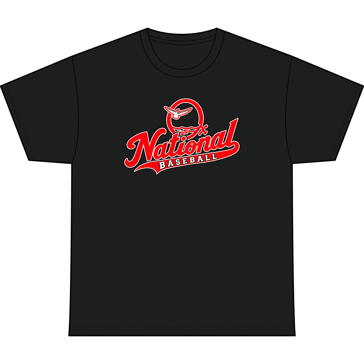 Outlaws National Baseball Softek Shirt-Personalize Back